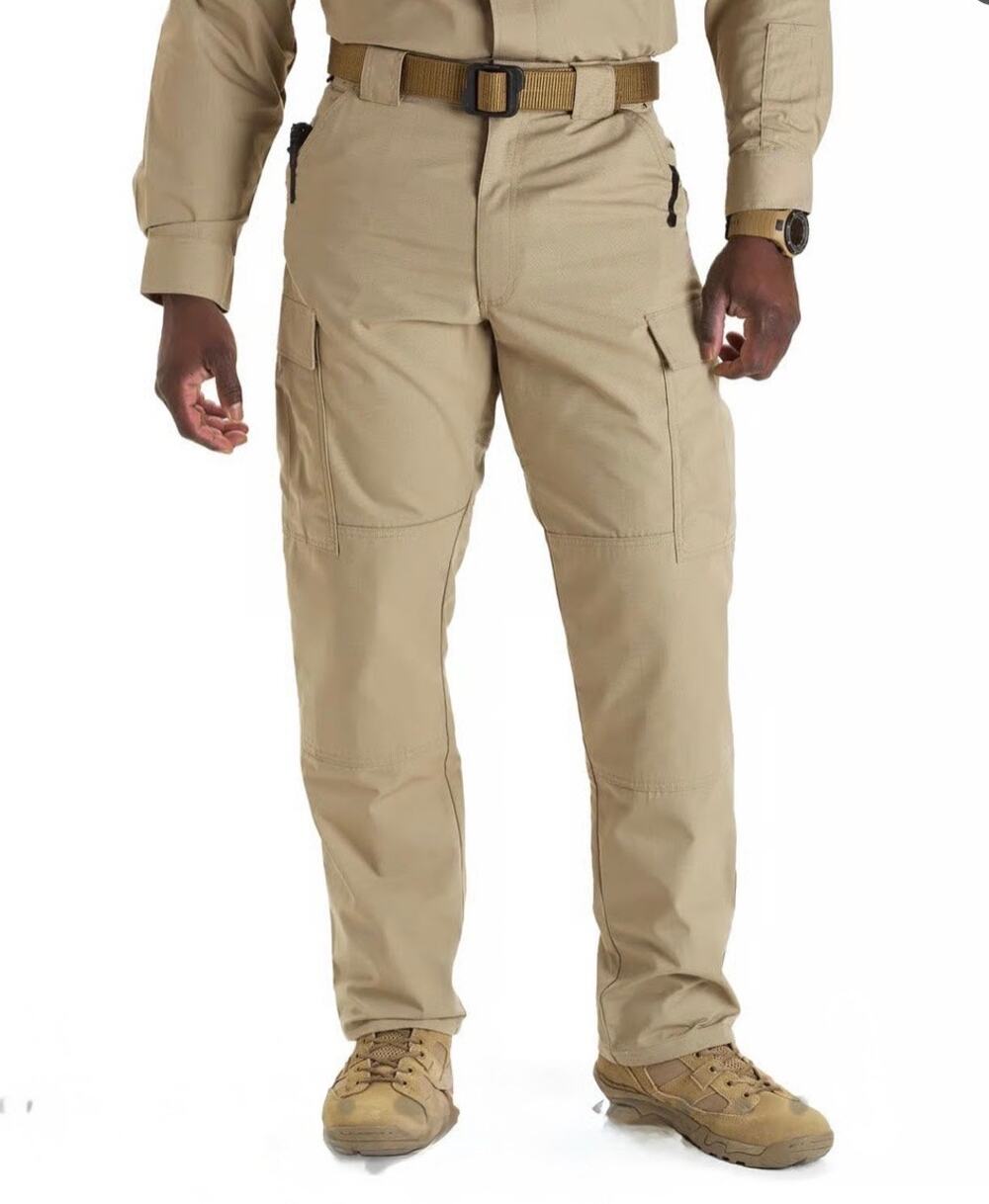NWOT 5.11 Men's Ripstop TDU Pants Large Regular Khaki Gorpcore Workwear Military